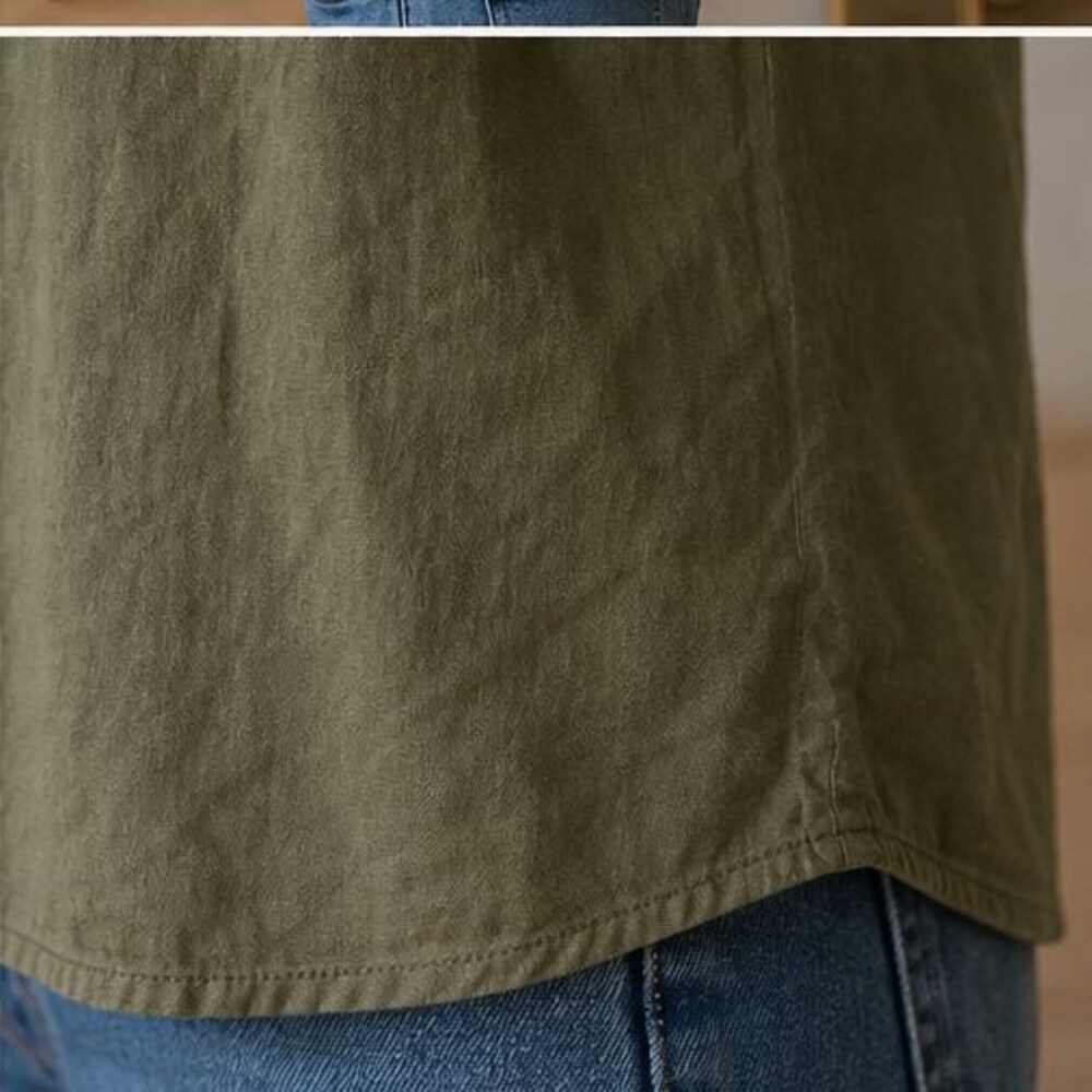 Camel Smocked Top - Picture 6 of 6